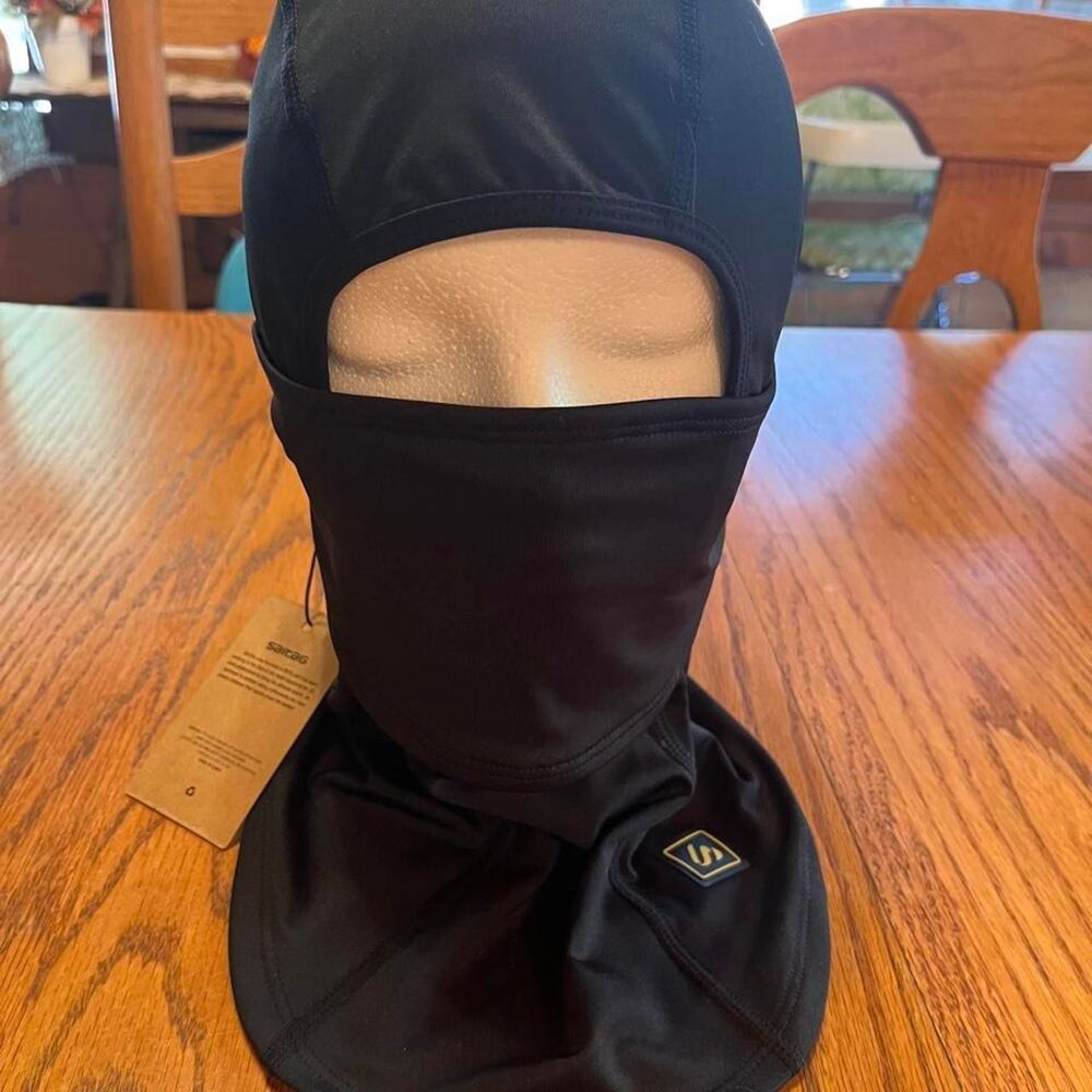 Saltag Black Balaclava Windproof Ski Mask
